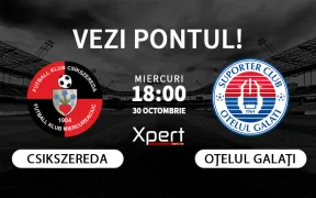 Csikszereda vs Otelul Ponturi Cupa Romaniei 30.10.24
