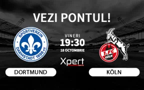 Darmstadt vs Koln Ponturi Bundesliga 2 18.10.24