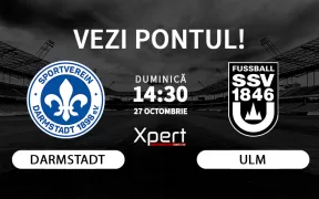 Darmstadt vs Ulm Ponturi Bundesliga 2 27.10.24