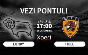 Derby vs Hull Ponturi Championship 26.10.24