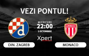 Dinamo Zagreb vs Monaco Ponturi Champions League 02.10.24