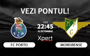 FC Porto vs Moreirense Ponturi League Cup 31.10.2024