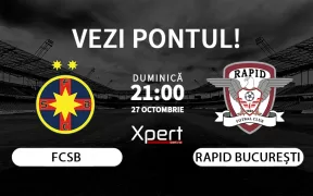 FCSB vs Rapid Ponturi Superliga 27.10.24