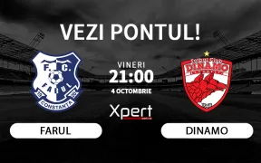 Farul vs Dinamo Ponturi Superliga 04.10.24