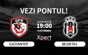 Gaziantep vs Besiktas Ponturi Turcia 06.10.24