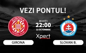 Girona vs Slovan Bratislava Ponturi Champions League 22.10.24