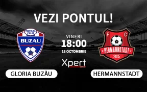 Gloria Buzau vs Hermannstadt Ponturi Superliga 18.10.24