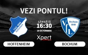 Hoffenheim vs Bochum Ponturi Bundesliga 19.10.24