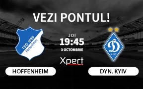 Hoffenheim vs Dynamo Kiev Ponturi Europa League 03.10.24