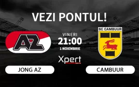Jong AZ vs Cambuur Ponturi Olanda 01.11.24