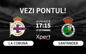 La Coruna vs Santander Ponturi LaLiga 2 27.10.24