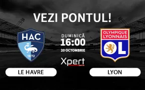 Le Havre vs Lyon Ponturi Ligue 1 20.10.2024