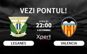 Leganes vs Valencia Ponturi La Liga 04.10.2024