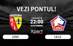Lens vs Lille Ponturi Ligue 1 26.10.2024