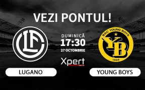 Lugano vs Young Boys Ponturi Elvetia 27.10.24