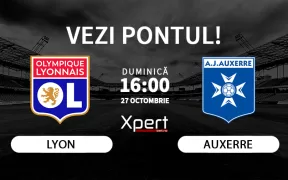 Lyon vs Auxerre Ponturi Ligue 1 27.10.2024
