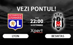 Lyon vs Besiktas Ponturi Europa League 24.10.2024