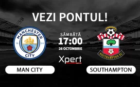 Manchester City vs Southampton Ponturi Pariuri 26.10.24
