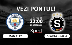 Manchester City vs Sparta Praga Ponturi Champions League 23.10.24