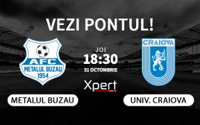 Metalul Buzau vs Universitatea Craiova Ponturi Cupa Romaniei 31.10.24