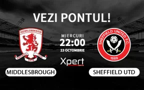 Middlesbrough vs Sheffield Ponturi Championship 23.10.24