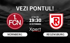 Nurnberg vs Regensburg Ponturi Bundesliga 2 25.10.24