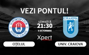 Otelul Galati vs Universitatea Craiova Ponturi Superliga 05.10.24