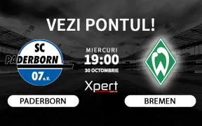 Paderborn vs Bremen Ponturi DFB Pokal 30.10.24