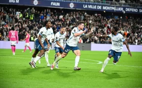 Marseille Domină Montpellier cu 5-0 și Urcă pe Podiumul Clasamentului din Ligue 1