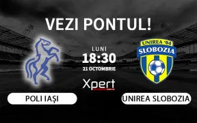 Poli Iasi vs Unirea Slobozia Ponturi Superliga 21.10.24
