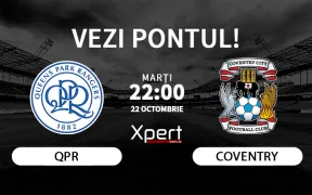 QPR vs Coventry Ponturi Championship 22.10.24