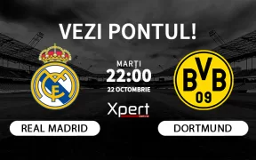 Real Madrid vs Dortmund Ponturi Champions League 22.10.2024