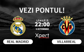 Real Madrid vs Villarreal Ponturi La Liga 05.10.2024