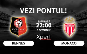 Rennes vs Monaco Ponturi Ligue 1 05.10.2024