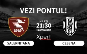 Salernitana vs Cesena Ponturi Serie B 29.10.24