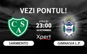 Sarmiento vs Gimnasia Ponturi Argentina 18.10.24