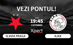 Slavia Praga vs Ajax Ponturi Europa League 03.10.24