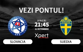 Slovacia vs Suedia Ponturi Nations League 11.10.2024