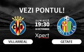 Villarreal vs Getafe Ponturi La Liga 20.10.2024