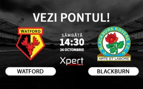 Watford vs Blackburn Ponturi Championship 26.10.24
