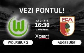 Wolfsburg vs Augsburg Ponturi Bundesliga 02.11.24