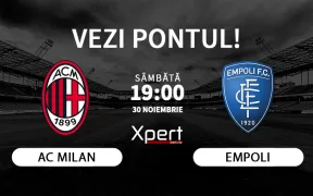 AC Milan vs Empoli Ponturi 30.11.2024