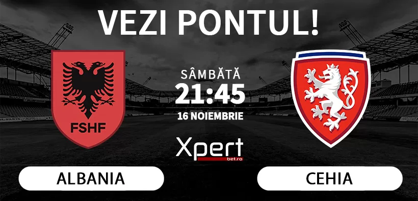 Albania vs Cehia Ponturi Nations League 16.11.2024