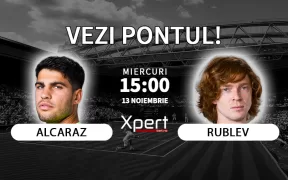 Ponturi Tenis Alcaraz vs Rublev 13.11.2024