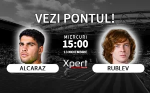 Ponturi Tenis Alcaraz vs Rublev 13.11.2024