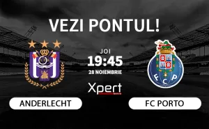 Anderlecht vs FC Porto Ponturi Europa League 28.11.2024