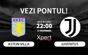 Aston Villa vs Juventus Ponturi Champions League 27.11.2024