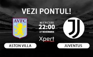 Aston Villa vs Juventus Ponturi Champions League 27.11.2024