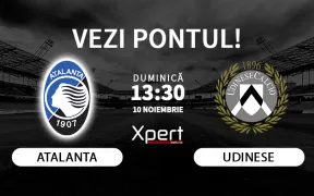 Atalanta vs Udinese Ponturi Serie A 10.11.2024