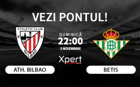 Athletic Bilbao vs Betis Ponturi La Liga 03.11.2024
